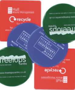 Recycled Retail Packaging Square Coasters – Printed 1 Colour – M
