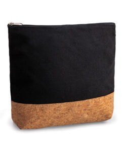 Eco Friendly Nylon Toiletry Bag With Cork Bottom