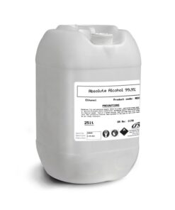 Ethanol Absolute Alcohol, Denatured, 99.9%, 25L