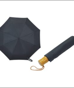 MINI UMBRELLA WITH WOODEN HANDLE