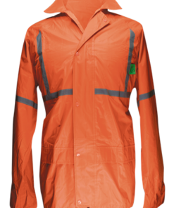 Reflective Eco Rain Suite – Lime
