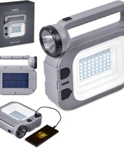 Hanoi Solar Lantern, Torch, SOS Light & Power Bank-2400mAh With Carry Hook