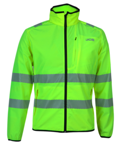 JCB Windbreaker Jacket – Hi Reflective Neon With Silver Reflective Detailing