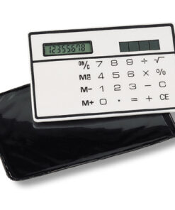 Solar slim card calculator – White