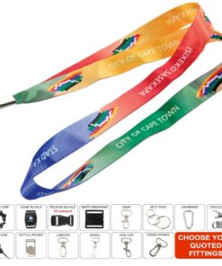 40mm Polyester dye sub full col 2 side