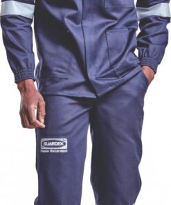Conti Suit Guardex Flame Resistant. SABS. Navy. Sizes 34 – 60