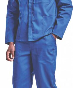 Conti Suit Poly Cotton Red Label Royal Blue. Sizes 34 – 60
