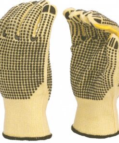 Cotton Protective Gloves Supergrip Double Dotted
