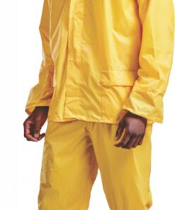 Rain Suit Rubberised. Yellow. SML – 5XL