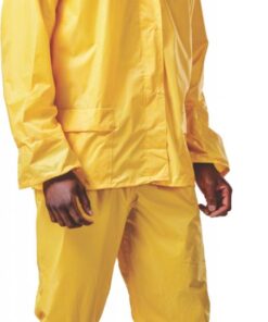 Rain Suit Heavy Duty Yellow. 320Gm. Small – 4XL