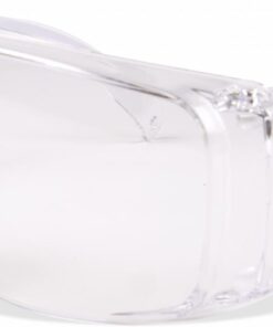 Safety Specs Wraparound. Available Clear, Green or Amber