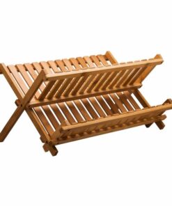 Bamboo Dish Rack (450X340X240MM) – MOQ: 24 units