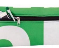 Eco Friendly PVC large pencil case with zip.Fits a 30cm ruler!