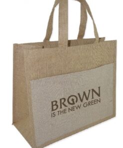Aheng Jute bag with pouch