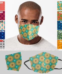 Mens Funky Africa 3 Layer Beak Mask (Min 100 units)