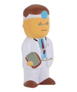 Personalised Doctor Shaped Stress Ball – Avail in: Neutral