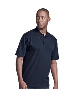 Enviro Golfer Made From Recycled Fabric. Avail Black or Navy
