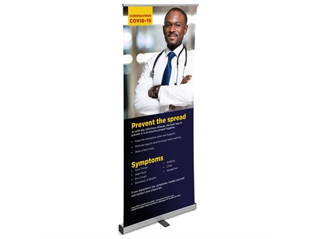 Mercury Pull-Up Banner – Min 3 Units