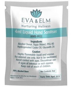 Eva & Elm Buxton Liquid Hand Sanitiser – 4Ml