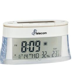 Solar thermo clock – Assorted colors available