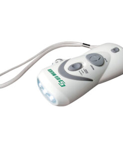 Dynamo emergency torch with radio and mobile charger
