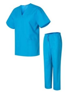 Polyester Scrub Set – NON DISPOSABLE – Min 10 units