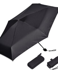 Salem Recycled PET Compact Umbrella with EVA Pouch – Eco Friendly Corporate Gift