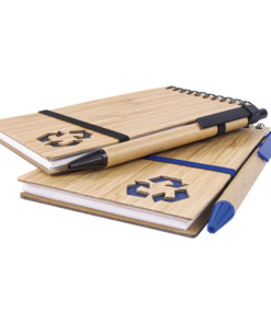 Bamboo A6 Notepad With Matching Pen – Eco Conscious Giveaway