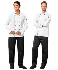 Unisex Long Sleeve Dijon Chef Jacket