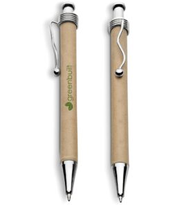 Newhaven Eco-Logical Pen Made From Recycled Wood With Polished Chrome Finishes