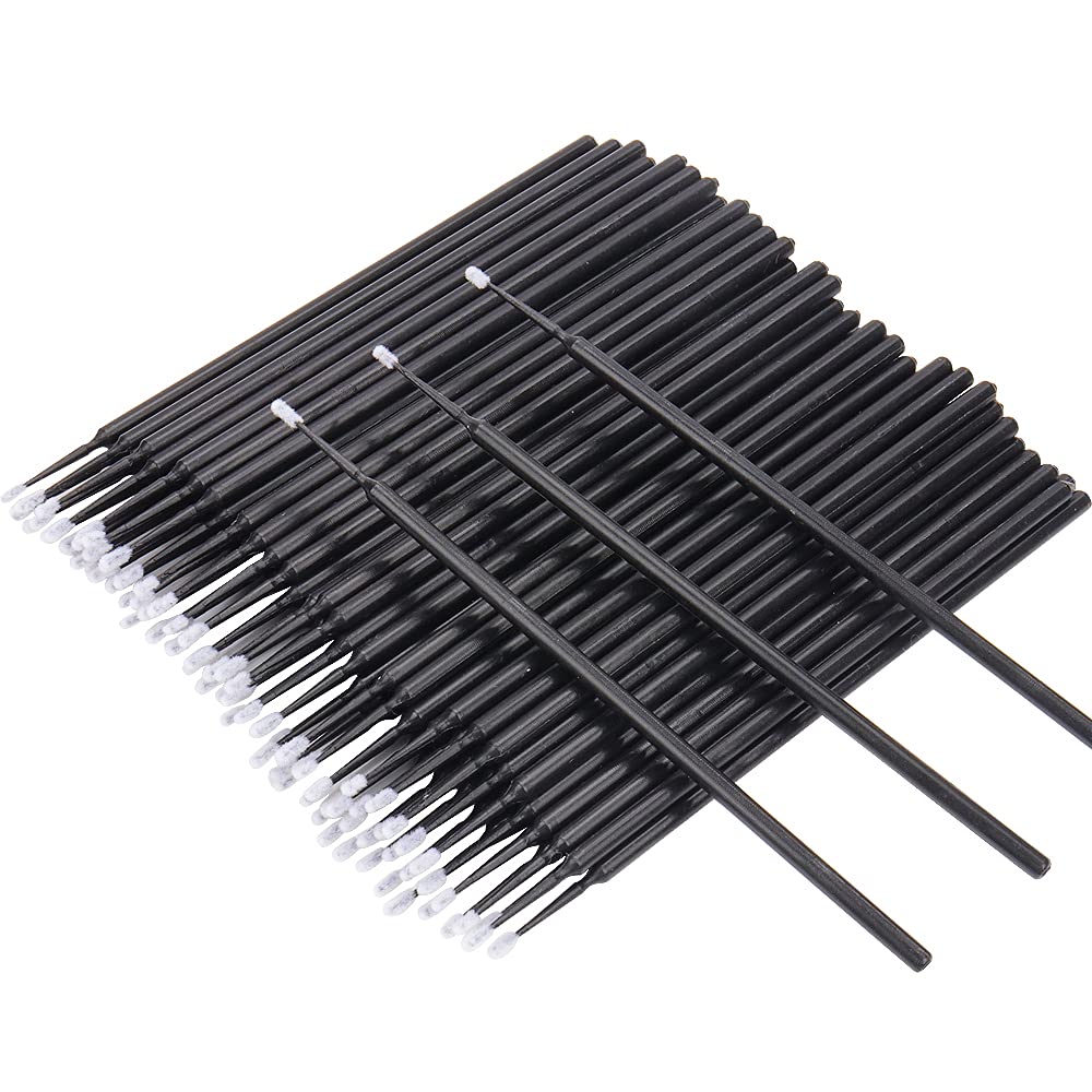 Black Micro brushes 100's