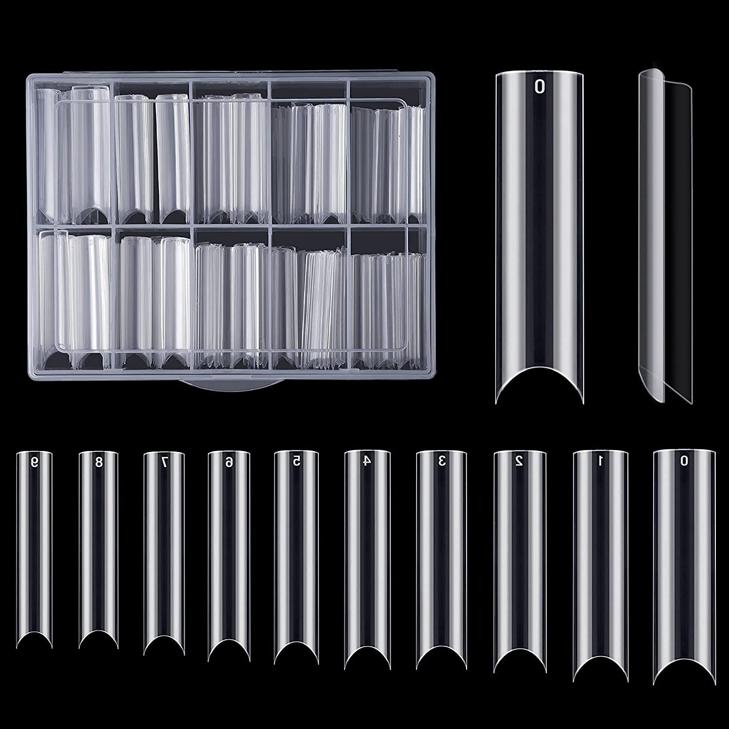 Long C-Curve Tips 120pc