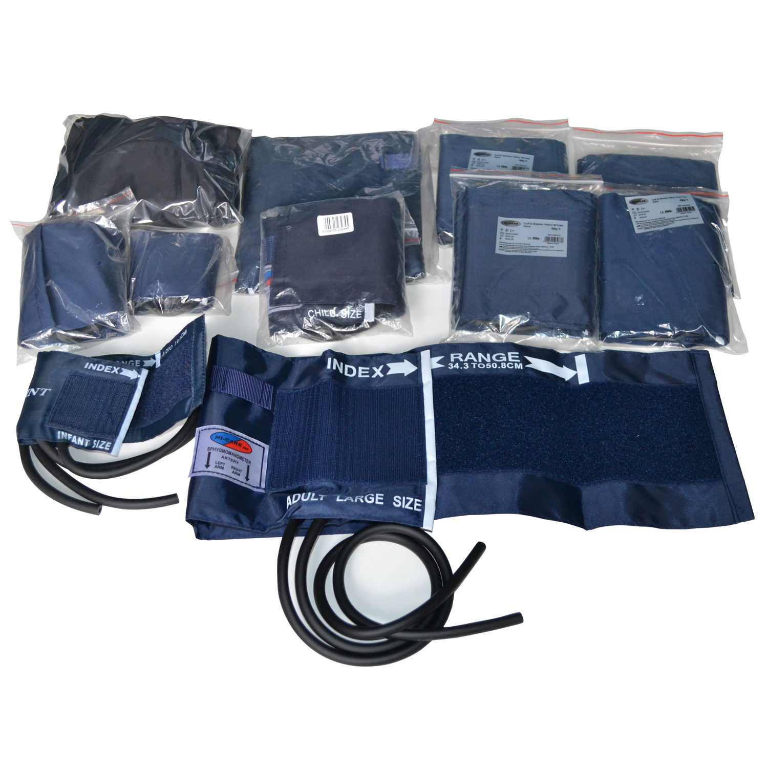 Blood Pressure Cuff - Double Tube Bladder