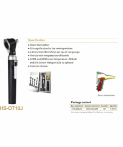 Alternative view of Otoscope - HS-OT10J DELUXE